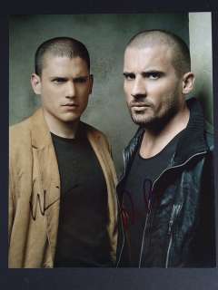 Prison Break - Double Signed by Dominic Purcell & Wentworth Miller, with Letter of Authenticity - Photo, Autograph