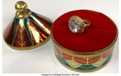 "Regina" wedding ring and decorative metal box from Once Upon a Time Season 1, Episode 18.... | Profiles in History