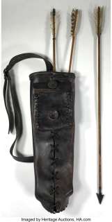 "Snow White" leather quiver and (3) arrows from Once Upon a Time Season 2, Episode 13....