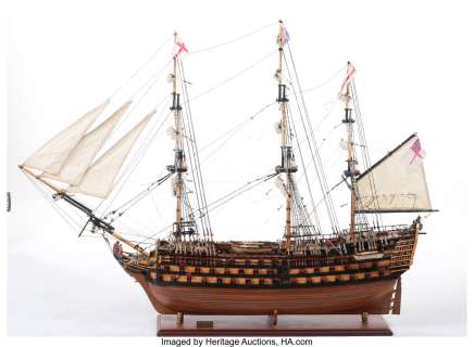 Model 19th century royal navy ship from Transformers: The Last Knight.... | Profiles in History