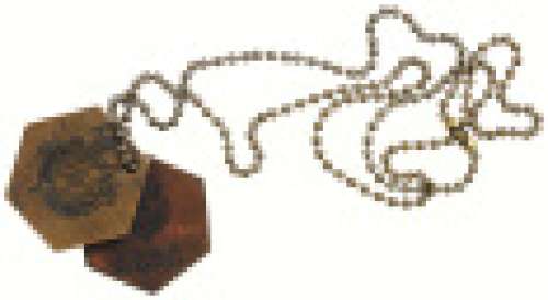 Battlestar Galactica - Lot #504 - BSG Props Socinus‘ Dog Tags