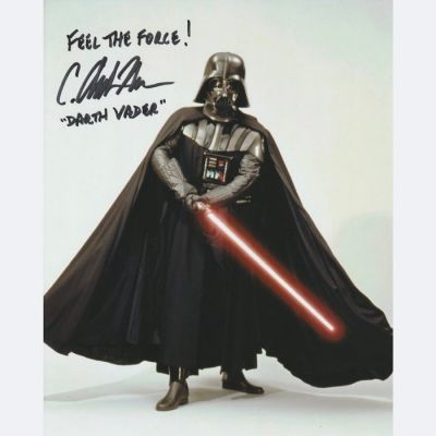 Star Wars Episode V: The Empire Strikes Back - Signed by C Andrew Nelson (Darth Vader) | Catawiki