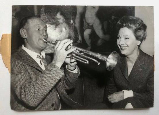 Keystone - Bourvil, Aletty, Danielle Darrieux - 2 photos de presse originales - 1958 | Catawiki