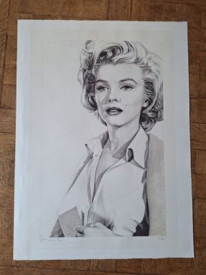 Robert Scott Chiarella - Marilyn Monroe, "Niagara" 1953, numbered 4/300 & sign - 1990s | Catawiki