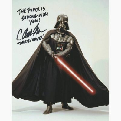 Star Wars Episode V: The Empire Strikes Back - Signed by C Andrew Nelson (Darth Vader) | Catawiki