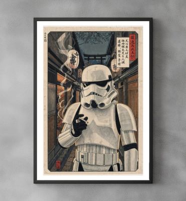 Star Wars - A Moment of Silence - Stormtrooper Star Wars - Signed and Numeroted 2/10 - Sato Hageshi | Catawiki