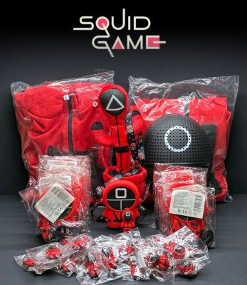 Squid Game - Diverse accessoires en merchandise