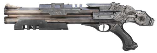 Lot 32 - Stinger Apini Screen-Used Stunt Rifle from Jupiter Ascendin...