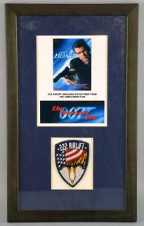 James Bond Die Another Day (2002) Original 222 airlift shoulder patch from the film, framed, 16 x 9… | Ewbank’s