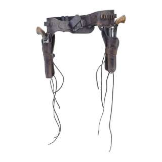 THE DARK TOWER (2017) - Lot #569 : Roland "The Gunslinger" Deschain‘s (Idris Elba) Belt with Holsters and Stunt Revolvers