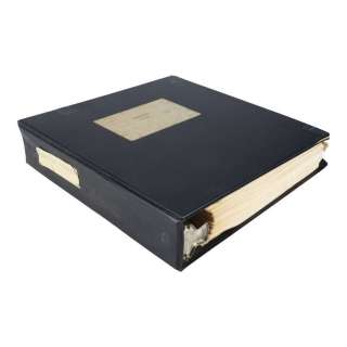 FIREFOX (1982) - Lot #825 : Optical Department Storyboard Binder