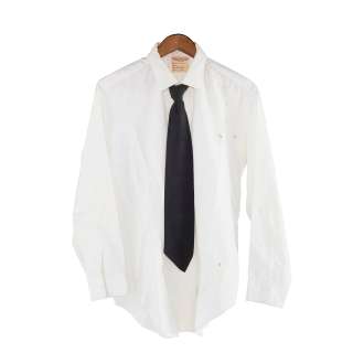 George Reeves Screen-Worn Clark Kent The Adventures of Superman Dress Shirt and Tie - Toscanini/Gardner LOP | Goldin