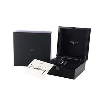 James Bond: Spectre (2015) | OMEGA Spectre Limited Edition Seamaster 300 Watch with Card Signed by Daniel Craig | Propstore