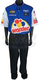 Lot 319 - Talladega Nights: The Ballad of Ricky Bobby - Lucius Washington‘s Wonder Bread Crew Outfit