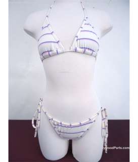 INTO THE BLUE SAM (JESSICA ALBA) BIKINI TOP AND BOTTOMS STRIPED SC.16 N2BLUE 047 | Hollywood Parts