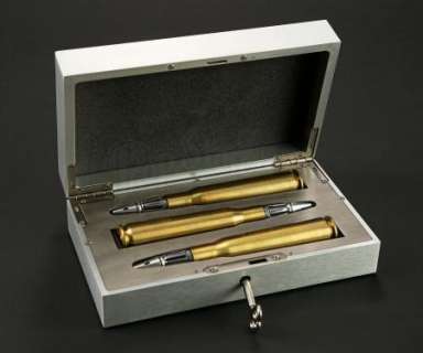 Terminator Genisys - Lot 66 - Sarah Connor‘s (Emilia Clarke) Rifle Round Trio and Lockbox