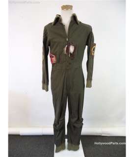 Serenity Washburn Wash (Alan Tudyuk) Serenity Pilot Jumpsuit With Bloody Harpoon Hole | Hollywood Parts