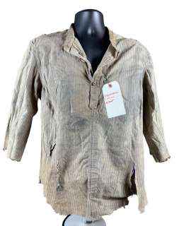 Aquaman Civilian Stuntman Worn Costume Shirt. 1st Design | Eagles Corps International LLC