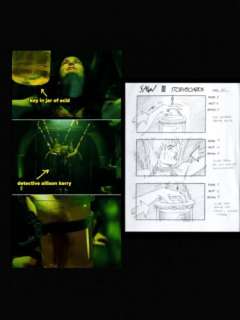SAW III HAND PENCIL DRAWN HORROR LICENSED FILM STORYBOARD COA OOAK JIGSAW RARE ! | eBay US (Buy It Now)