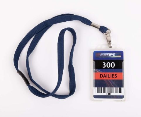 Cambria Math | Fast & Furious 6 - Crew Dailies ID & Lanyard | Movie Bits