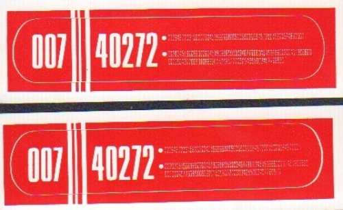 Star Trek Next Gen rare prop decals | Piece of the Past