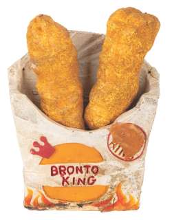 “Flintstones" Prop Bronto King Nuggets in Holder. | Van Eaton Galleries