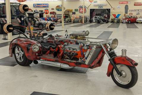 Custom Star Wars Jar-Jar Binks Pod Racer Trike Motorcycle | misc / divers