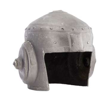 Lot 74 - The Outer Limits | Michael Ansara "Soldier" Futuristic War Helmet Prop