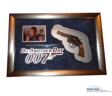 Die Another Day 2002 James Bond Movie Pierce Brosnan Screen Used Smith & Wesson Prop Revolver | Theme Park Connection