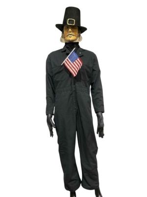 Thanksgiving (2023) - Pilgrim Newlon 7-Piece Costume | Hanlin Auction Service