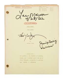 Lot 257 - The Bionic Woman | Lee Majors, Lindsay Wagner, And Jennifer Darling Signed "Kill Oscar - Part 3" Script