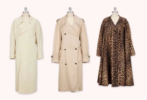 And Just Like That… | Lot #56 - Seema Patel Wardrobe Three Designer Trenchcoats | Julien’s