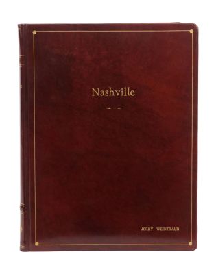 Jerry Weintraub | Lot #200 - Robert Altman Signed “Nashville” Script | Julien’s