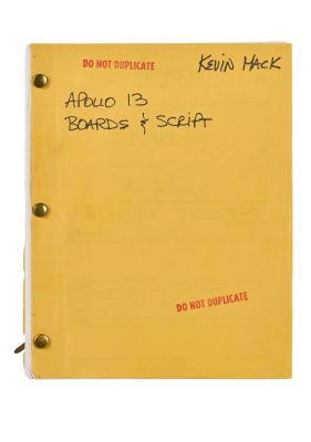 Apollo 13 - Lot #350 - Production Script and Storyboards