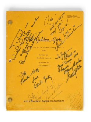 The Golden Girls | 1992 Cast-Inscribed Final Episode Script | Julien’s