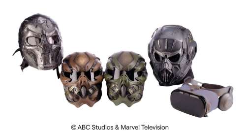 Marvel’s Agents of S.H.I.E.L.D. (2013-2020) | Set of Five Kitson Alien Masks | Propstore