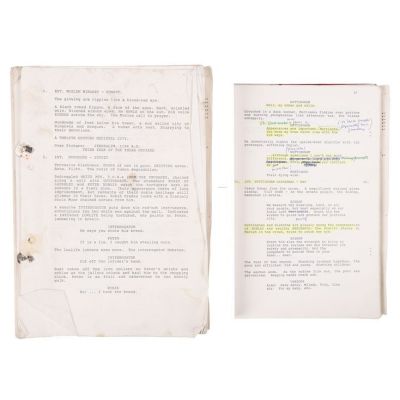 ROBIN HOOD: PRINCE OF THIEVES (1991) - Lot #131 : The Alan Rickman Archive: Bound Personal Annotated Shooting Script