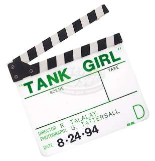 Lot 582 - Tank Girl - Production Clapper Board