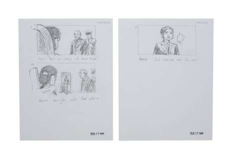 Austin Powers: International Man of Mystery | Four Scene #27A Storyboard Illustrations | Julien’s