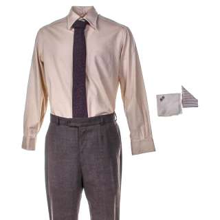Lot #109: Knives Out Blanc Daniel Craig Screen Worn Shirt, Pants, Tie, Pocket Square & Handkerchief Ch 2 Sc 93-113 & 179: Authentic Auction Item | VIP Fan Auctions | VIP Fan Auctions