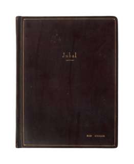 Lot 113 - Rod Steiger | 1956 Presentation Script from "Jubal"