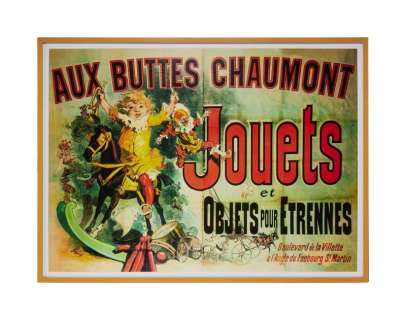 Friends | Monica Apartment "Aux Buttes Chaumont Jouets" Print Studio Made Reproduction (C) | Julien’s