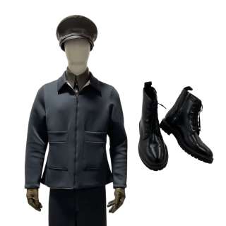 Lot ? - Landscape with Invisible Hand Chauffeur’s Vishwas Collared, Zip-Front Jacket, Zip-Front Pants, Collar, Hat, Gloves & Lace-up Boots | VIP Fan Auctions