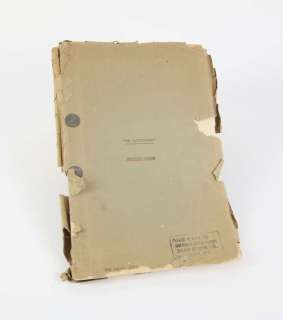 Lot 4234 - The Ladykillers (1955) Original Shooting Script dated 8th April 1955, with Ealing Studios stamp on…