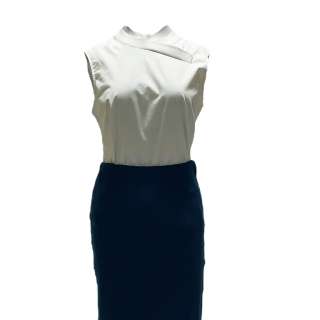 Snowpiercer Melanie Cavill’s A Sleeveless Shirt & Skirt w/ Back Zipper | VIP Fan Auctions
