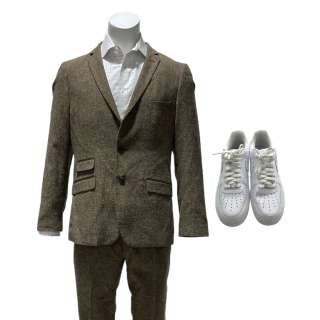 The Underdoggs Kauffman Screen Worn Casual Suit, Button-Up Shirt & Sneakers Ch 1 Sc 24 | VIP Fan Auctions