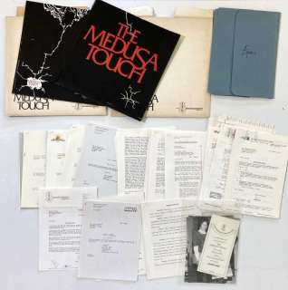 FILM PRODUCTION MATERIALS - THE MEDUSA TOUCH (1978). | Omega Auctions