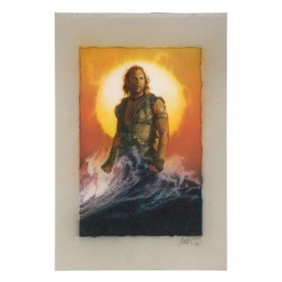 WATERWORLD (1995) - Lot #419 : Drew Struzan-Signed and Hand-Painted Large Comprehensive Artwork on Illustration Board