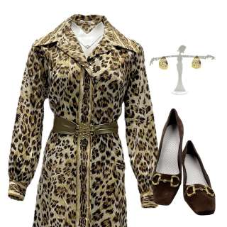 Minx Constance Elizabeth Perkins Screen Worn House Dress, Belt, Earrings & Heels Ch 2 Sc 25 Ep 201 | VIP Fan Auctions