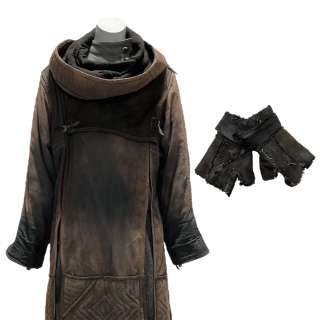 Lot #56: Vikings Valhalla Leif Eriksson (Sam Corlett) Screen Worn Coat, Waistcoat, Shirt, Trousers & Gloves Ep 202-208